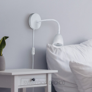 Solight LED nástěnná lampička, stmívatelná, 4W, 280lm, 3000K, bílá Náhled