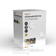 Solight LED nástěnná lampička, stmívatelná, 4W, 280lm, 3000K, bílá náhled