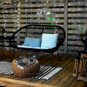 Solight LED vánoční řetěz, 300 LED, 30m, přívod 5m, IP44, bílá náhled