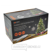 Solight LED vánoční řetěz, 300 LED, 30m, přívod 5m, IP44, bílá náhled