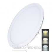 Solight LED mini panel CCT, podhledový, 24W, 1800lm, 3000K, 4000K, 6000K, kulatý gallery main image