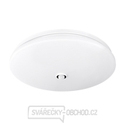 Solight LED stropní světlo PLAIN s PIR sensorem, 18W, 1260lm, 3000K, kulaté, 33cm gallery main image