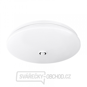 Solight LED stropní světlo PLAIN s PIR sensorem, 18W, 1260lm, 3000K, kulaté, 33cm gallery main image