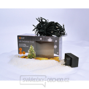Solight LED venkovní vánoční řetěz, 400 LED, 20m, přívod 5m, 8 funkcí, IP44, teplá bílá náhled