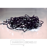 Solight LED venkovní vánoční řetěz, 400 LED, 20m, přívod 5m, 8 funkcí, IP44, studená bílá náhled