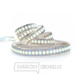 Solight LED světelný pás 5m, 198LED/m, 16W/m, 1500lm/m, IP20, studená bílá gallery main image