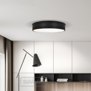 Solight LED stropní osvětlení  LECCE, 3CCT, 36W, 2100lm, 30cm, 3000/4000/6000K, černá náhled