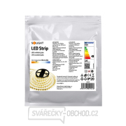 Solight LED světelný pás 5m, 198LED/m, 16W/m, 1500lm/m, IP20, teplá bílá náhled