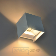 Solight LED venkovní nástěnné osvětlení Parma, 6W, 360lm, 10-110°, bílá náhled