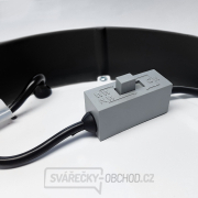 Solight LED mini panel CCT, přisazený, 24W, 1800lm, 3000K, 4000K, 6000K, čtvercový, černá barva náhled