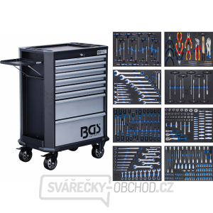 BGS 4007, Dílenský vozík | 8 zásuvek | se 299 nástroji BGS 4007, Dílenský vozík | 8 zásuvek | se 299 nástroji gallery main image