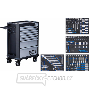 BGS 5051, Dílenský vozík | 8 zásuvek | se 296 nástroji BGS 5051, Dílenský vozík | 8 zásuvek | se 296 nástroji gallery main image