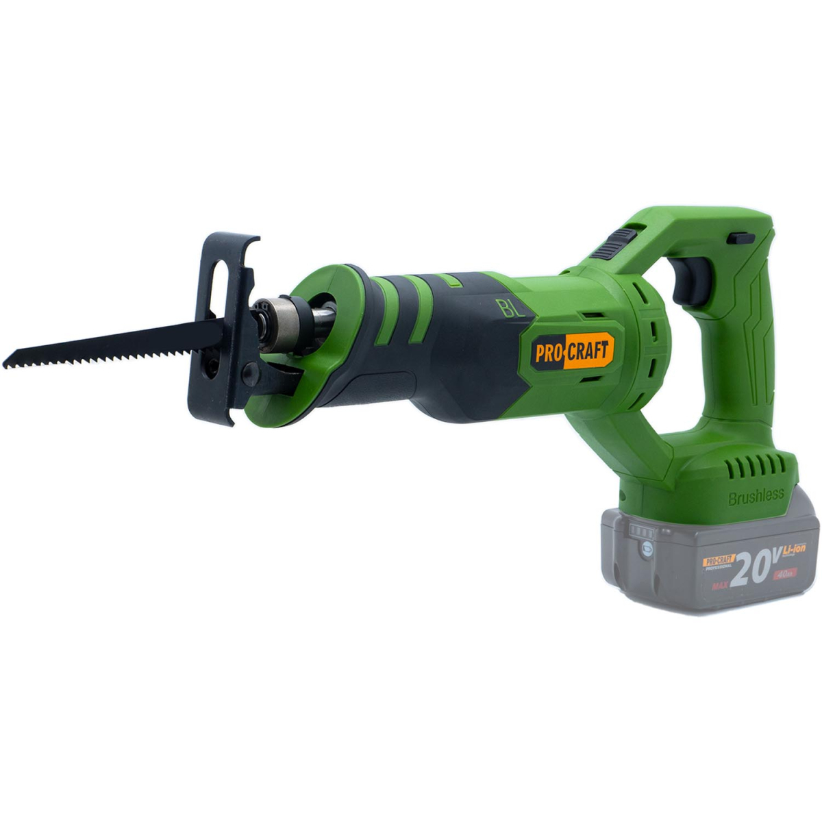 Pila ocaska aku Procraft PSS20bb bez baterii a nabíječky | PSS20 bb PSS20 bb