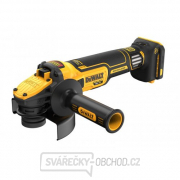 Aku úhlová bruska 125mm XR Li-Ion 18V bez aku, s dvojčinným posuvným spínačem DeWALT DCG409VSN Náhled