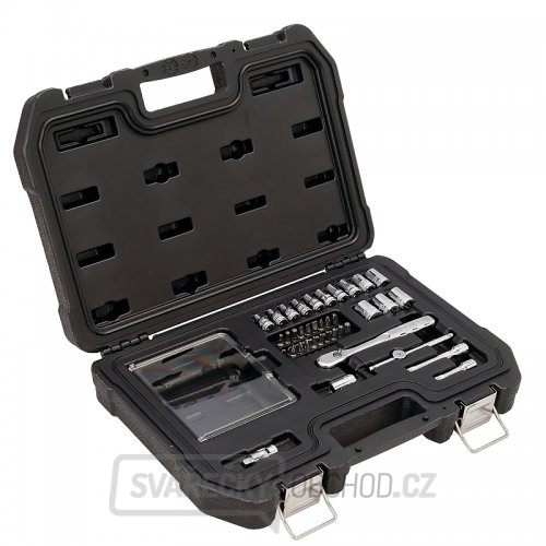 37dílná sada hlavic s ráčnou 1/4 37dílná sada hlavic s ráčnou 1/4