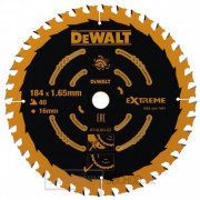 Pilový kotouč 184x16mm 40z ATB +20° DeWALT DT10303 Pilový kotouč 184x16mm 40z ATB +20° DeWALT DT10303 gallery main image