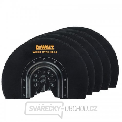 5 ks pilových listů pro srovnávací řezy 100mm (5 x DT20710) DeWALT DT20729