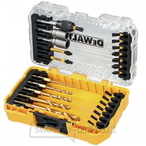25dílná sada bitů a vrtáků DeWALT DT70735T