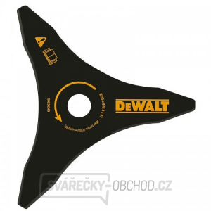 Nůž se třemi ostřími na vysokou trávu a křoví DeWALT DT20653 gallery main image