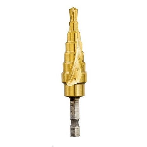 Levně Stupňovitý vrták do kovu 6-18mm DeWALT DT5027 DT5027