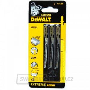 Pilový plátek na laminát zakřivené řezy pro přímočaré pily 82mm 5ks DeWALT DT2081 Pilový plátek na laminát zakřivené řezy pro přímočaré pily 82mm 5ks DeWALT DT2081 gallery main image