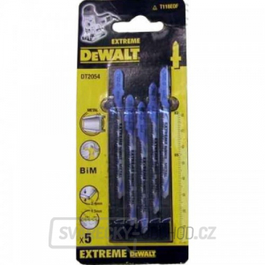Pilový plátek pro přímočarou pilu 82mm 5ks DeWALT DT2054 gallery main image