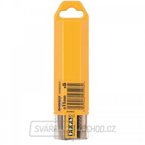 Vrták do kovu HSS-E COBALT 11,0x142mm (5ks) DeWALT DT4945