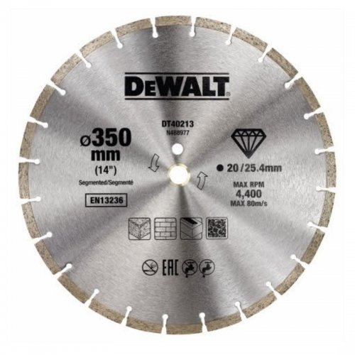 Diamantový kotouč 350mm DeWALT DT40213