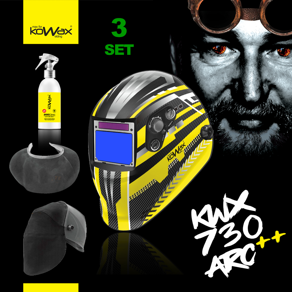 Levně KOWAX Kukla samostmívací KWX730ARC++ SET 3 KWX730ARCPP_S03A