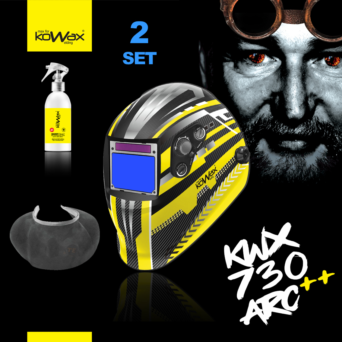 Levně KOWAX Kukla samostmívací KWX730ARC++ SET 2 KWX730ARCPP_S02A