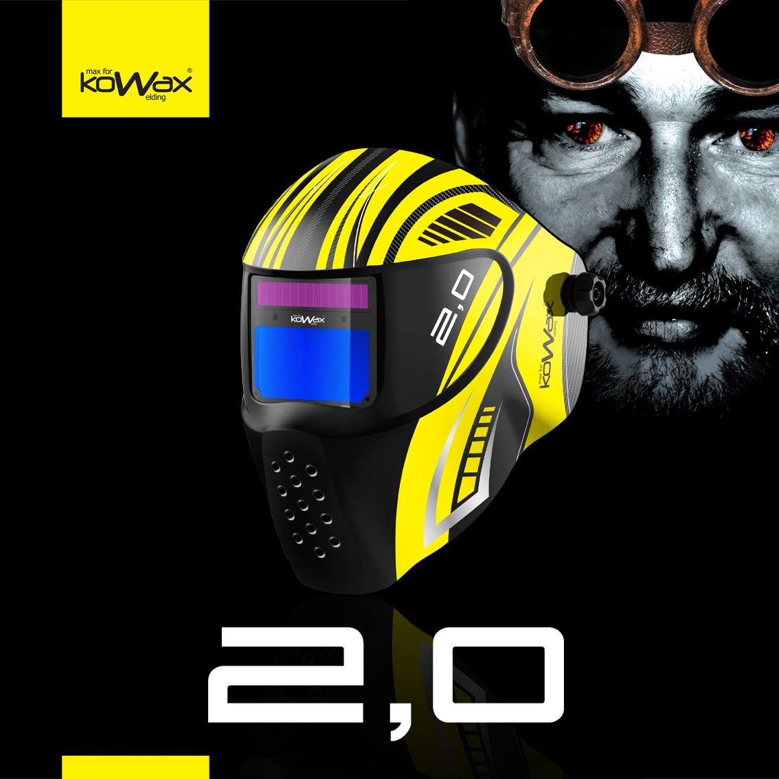 KOWAX Kukla stmívací 2,0 1/1/1/2 DIN2,0 DIN12 KWX20