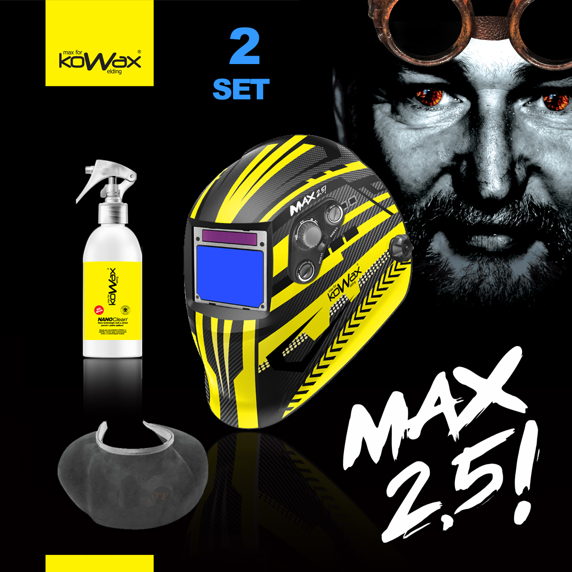 Levně KOWAX Kukla samostmívací MAX2,5! SET 2 KWXMAX25_S02A