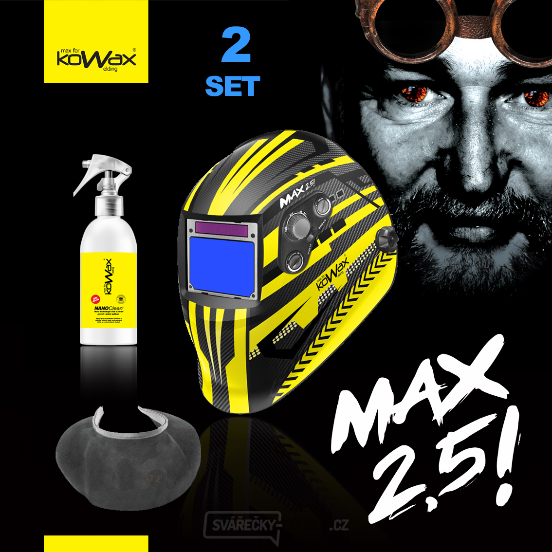 KOWAX Kukla samostmívací MAX2,5! SET 2