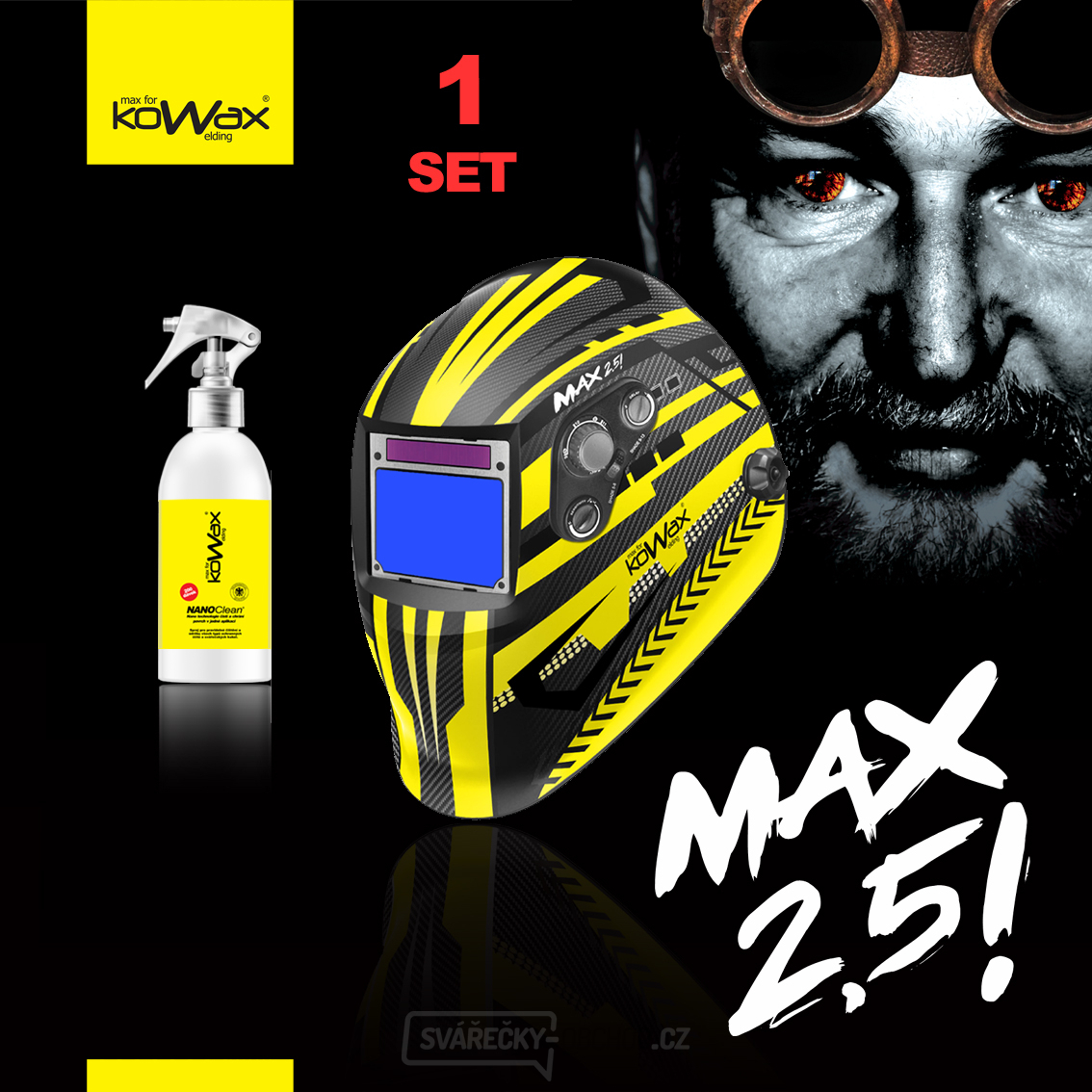 KOWAX Kukla samostmívací MAX2,5! SET 1