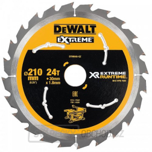 Pilový kotouč 210x30mm 24z DeWALT FLEXVOLT DT99565