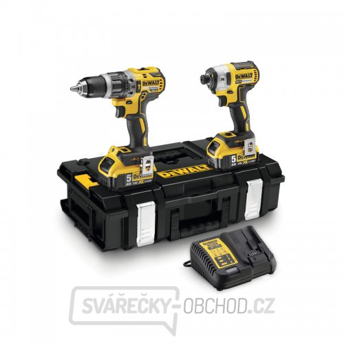 Kombo sada aku nářadí 18V 5,0 Ah DeWALT DCK266P2