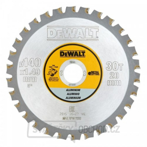 Pilový kotouč 140x20mm, 30 zubů pro aku pily DeWALT DT1910 Pilový kotouč 140x20mm, 30 zubů pro aku pily DeWALT DT1910 gallery main image