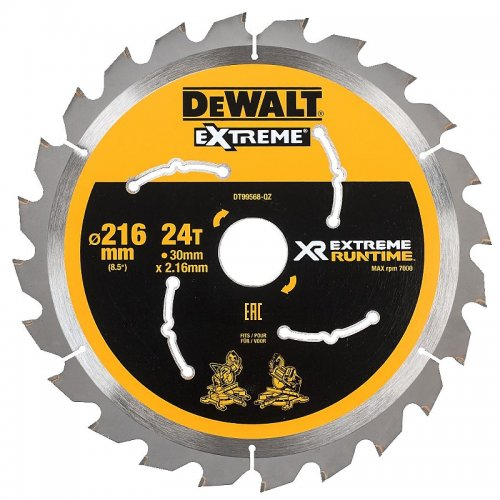 Levně Pilový kotouč 216x30mm 24z DeWALT FLEXVOLT DT99568 DT99568