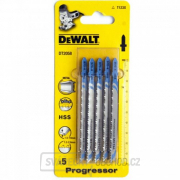 Pilový plátek Progressor pro přímočarou pilu 100mm 5ks DeWALT DT2058 Pilový plátek Progressor pro přímočarou pilu 100mm 5ks DeWALT DT2058 gallery main image