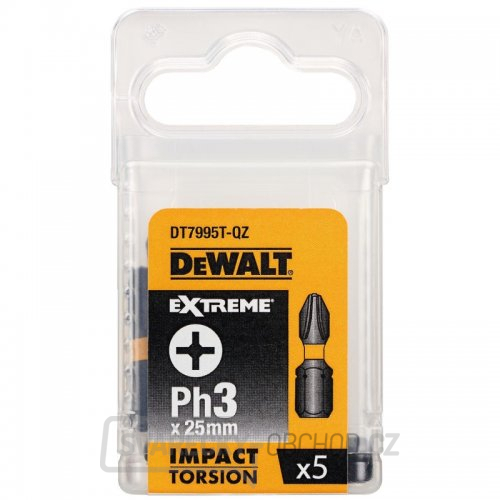 Sada Torsion bitů Ph1x50mm 5ks DeWALT DT7997T