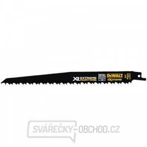 Pilový plátek demoliční na dřevo s hřebíky pro mečové pily 230mm 5ks DeWALT FLEXVOLT DT99555 gallery main image