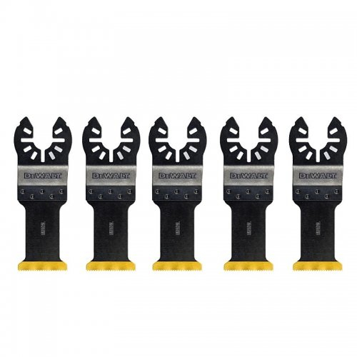 Levně 5 ks titanových pilových listů pro řezání kovu 30mm x 43mm ( 5 x DT20707) DeWALT DT20727 DT20727