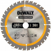 Pilový kotouč 165x20mm, 36 zubů pro aku pily DeWALT DT1950 Pilový kotouč 165x20mm, 36 zubů pro aku pily DeWALT DT1950 gallery main image