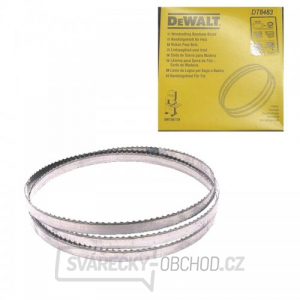 Pilový pás pro DW738/DW739 na dřevo vyřezávací 6mm DeWALT DT8483 Pilový pás pro DW738/DW739 na dřevo vyřezávací 6mm DeWALT DT8483 gallery main image