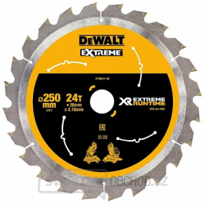 Pilový kotouč 250x30mm 24z DeWALT FLEXVOLT DT99571 Pilový kotouč 250x30mm 24z DeWALT FLEXVOLT DT99571 gallery main image