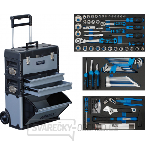 Montážní vozík, pojízdný, BGS 15506, 111 ks nářadí Montážní vozík, pojízdný, BGS 15506, 111 ks nářadí gallery main image