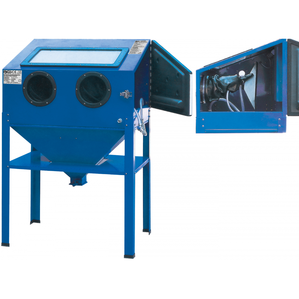 Levně Pneumatický pískovací box | velký BGS 8841 BGS8841