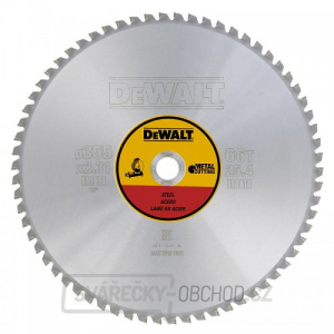 Pilový kotouč pro řezání kovu 355x25,4mm 66z EXTREME DeWALT DT1926