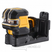 Aku zelený křížový laser s olovnicí 18V/12V bez aku DeWALT DCE822NG18 Náhled