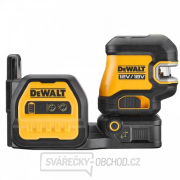 Aku zelený křížový laser s olovnicí 18V/12V bez aku DeWALT DCE822NG18 Náhled